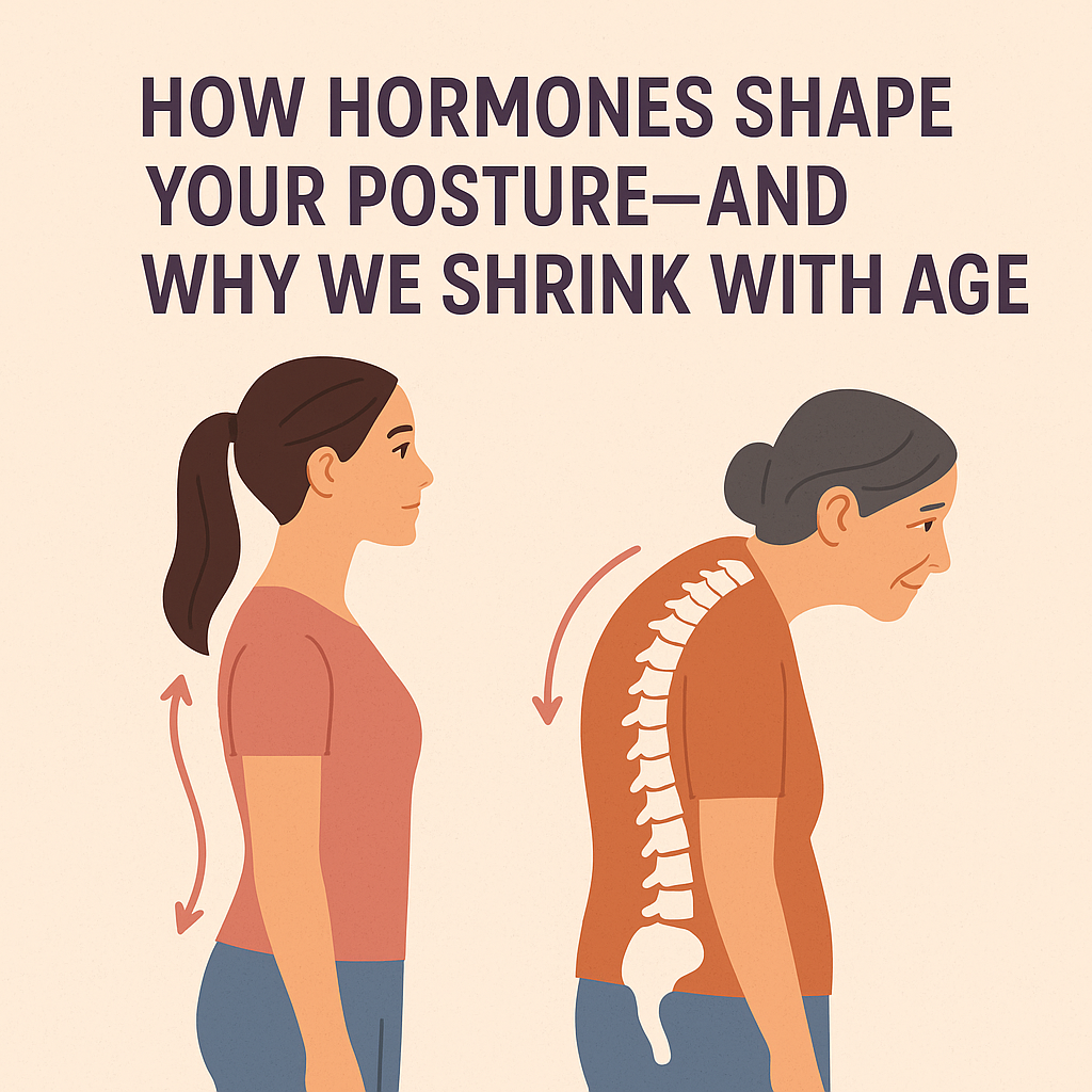 How Hormones Shape Your Posture—and Why We Shrink With Age
