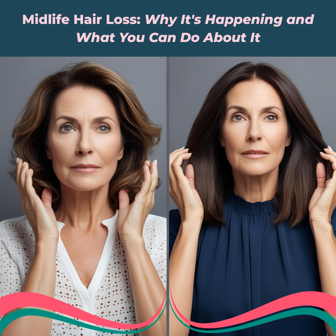 Midlife Hair Loss: Why It's Happening and What You Can Do About It