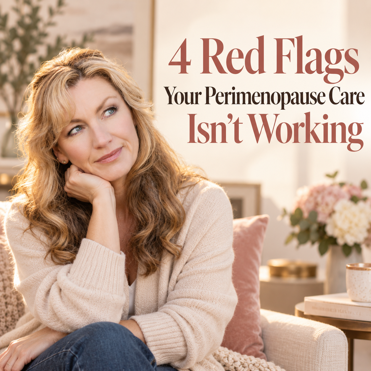 Four Red Flags That Mean Your Perimenopause Care Isn't Working (And What Credible Support Looks Like Instead)