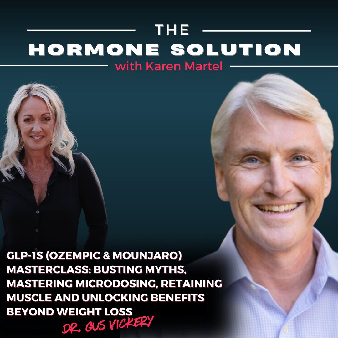 GLP-1s (Ozempic & Mounjaro) Masterclass: Busting Myths, Mastering Micro Dosing, Retaining Muscle and Unlocking Benefits Beyond Weight Loss with Dr. Gus Vickery