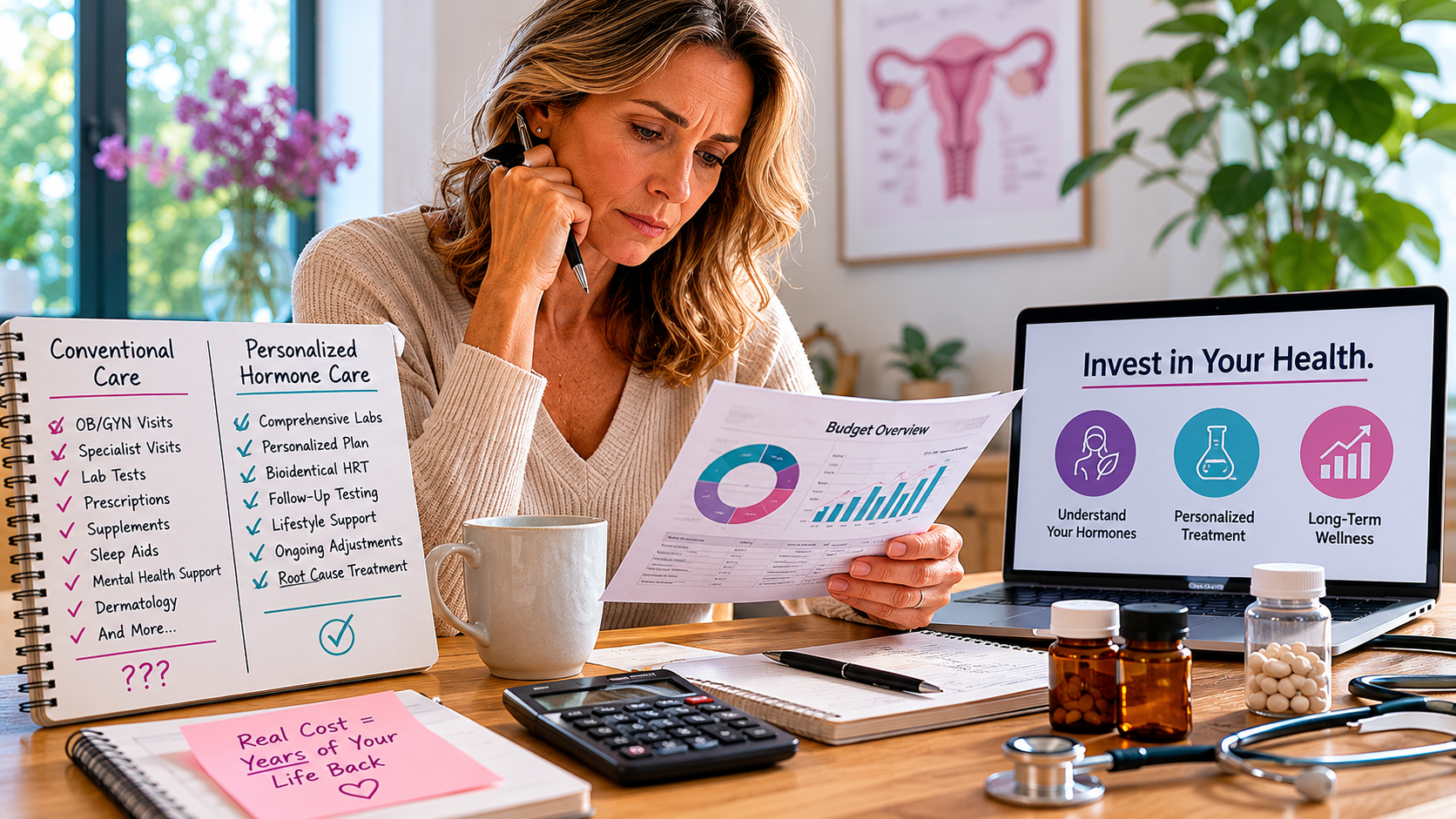 The Real Cost of Perimenopause Support: What Women Almost Always Underestimate Before Committing