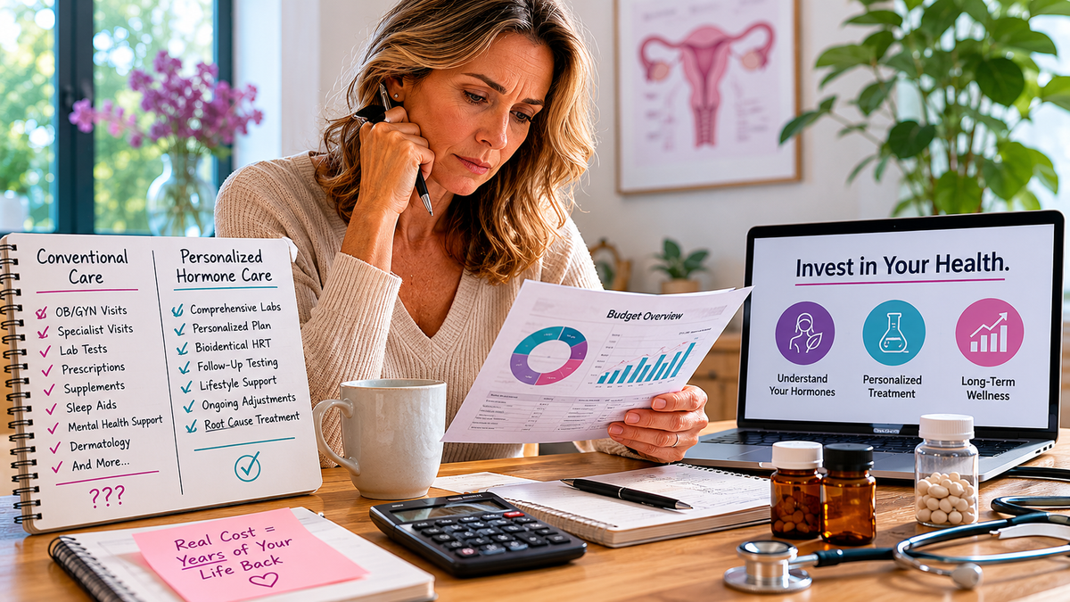 The Real Cost of Perimenopause Support: What Women Almost Always Underestimate Before Committing