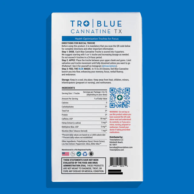 Troscriptions: Blue Cannatine