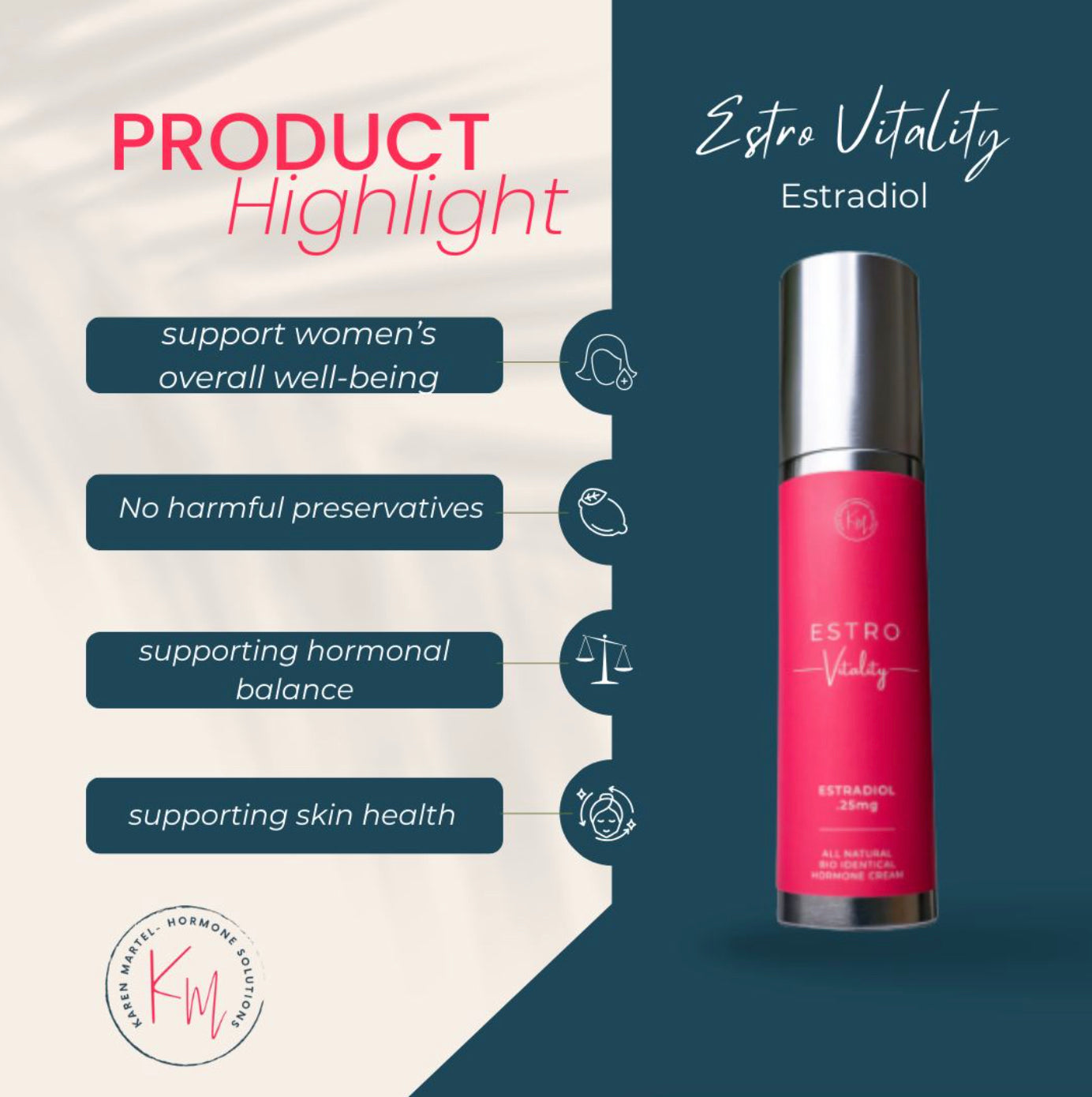 Estro Vitality Renewal Cream | Daily Skincare Routine – Midlife