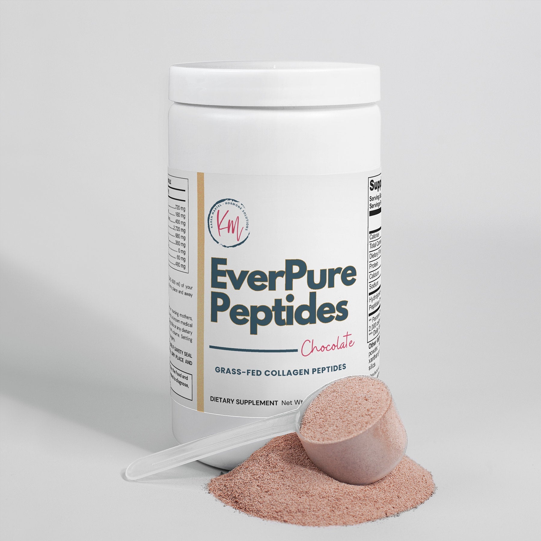 EverPure Peptides Collagen Powder (Chocolate) - karenmartel