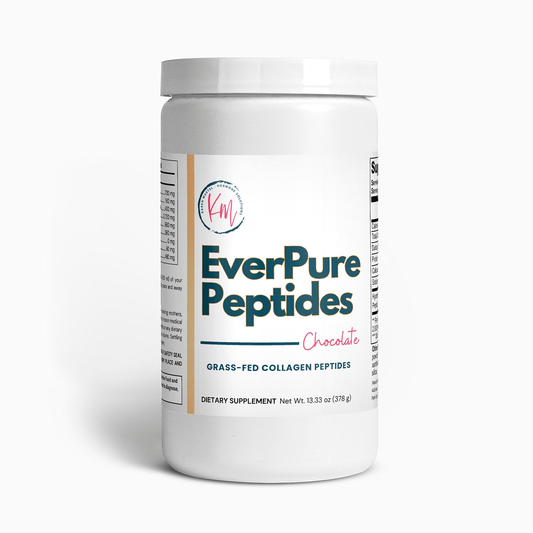 EverPure Peptides Collagen Powder (Chocolate) - karenmartel